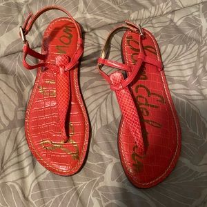 Sam Edelman Gigi orange Sandals